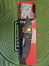 Spyderco MicroJimbo Salt Knife Compression Lock Black MagnaCut Blade C264GMCBKP picture