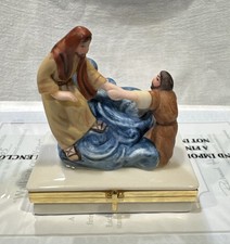 Limoges Walking On Water The Life of Christ Trinket Box Collection 2009 picture