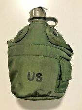 New OLIVE DRAB CANTEEN COVER and 1QT Used Canteen 8465-00-860-0256 picture