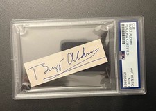 Buzz Aldrin signed Cut PSA DNA Slab Auto Apollo 11 Space Astronaut Moon picture