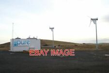 PHOTO  PURE BALTASOUND THE WINDMILLS AND HYDROGEN STORAGE AT PURE (POWERED BY UN picture