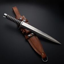 Arkansas Toothpick Dagger Handmade D2 Dagger Hunting  knife &Leather Sheath picture