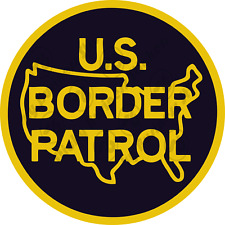 US Border Patrol Logo Patch Vinyl Sticker picture