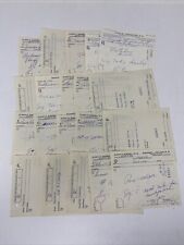 1960s Pharmaceutical Doctor Drug Prescriptions Lot of 20 Medical Scripts Vintage picture
