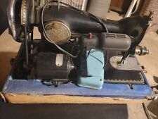 Vintage Sewmor De Luxe Sewing Machine w/ Case picture