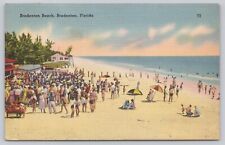 c1930s Bradenton Beach, Bradenton Florida FL Unposted Vintage Postcard - B4 picture