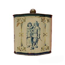 Vintage Advertising Tin Victorian Courting And Boat- Western Germany picture