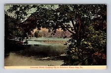 Delaware Water Gap PA-Pennsylvania, Delaware River, Antique, Vintage Postcard picture