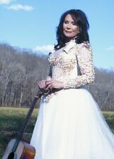 Loretta Lynn White Dress 11x17 Glossy Photo picture