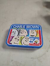 Peanuts Charlie Brown 50th Anniversary Celebration Peppermint Mint Tin Only  picture
