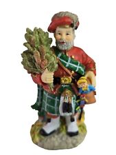 Scotland Santa Figurine 1997 by International Resources The First Footer 4.5