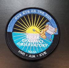 NASA Solar Dynamics Observatory Mission Patch - HMI - AIA - EVE - New picture
