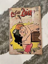 Love Diary #1 1958 Charlton 1st issue spicy swim suit cover Vintage - See Photos picture