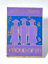 JOB CORPS Proud Of It Lapel Pin picture