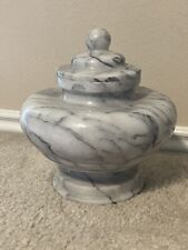 1980’s Lidded Marble Urn picture