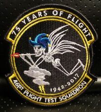 F-35 461st FLT TEST SQUADRON DEADLY JESTERS 75 YEARS OF FLIGHT PATCH AWESOME picture