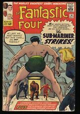 Fantastic Four #14 GD+ 2.5 Sub-Mariner Appearance Ben Grimm Marvel 1963 picture
