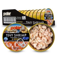 MW Polar Tiny Shrimp - Wild-Caught Canned Shrimp, 6.35 Ounce (Pack of 12) picture