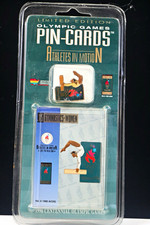Limited Edition Olympic Games Pin-Cards Athletes in Motion Gymnastics-Women picture