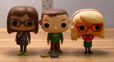 Funko Pop Big Bang Theory Sheldon, Bernadette & Amy -GDJ-A-1554 picture