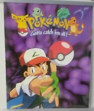 Pokemon Original 1999 Poster 16X20 Nintendo Gotta Catch em all RARE VINTAGE picture