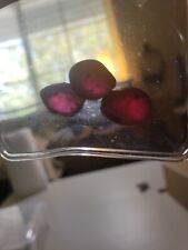 Umbalite Garnet Faceting Rough - 32.79 ct. - 3 pieces - Beautiful Pink to Red picture