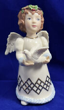 Lenox Angel Of Peaceful Dreams Holding A Dove Christmas Figurine. *Pre-Owned* picture