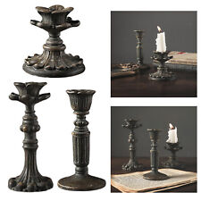 Candle Holder Candelabra Resin European Retro Pillar Candles Stand Holders Decor picture