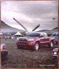 2006 TOYOTA TACOMA RESILIENT MOVING FORWARD LARGE PRINT ADVERTISEMENT Z4766 picture