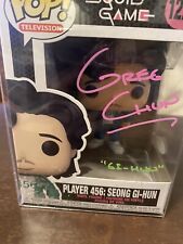 Funko Pop Squid Games Signed By  Greg Chun Voice For English Jsa Authentic picture