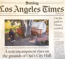 LOS ANGELES TIMES March 10, 2024 AVIAN FLU KILL SEA MAMMALS Big Pharma Medicare picture