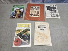 🔥 Vintage Gardening & Canning Booklet Lot (5) Home Food Security Preservation picture