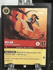 Mulan     Enemy of Entanglement     Disney Lorcana Ursulas Return   UNCOMMON picture