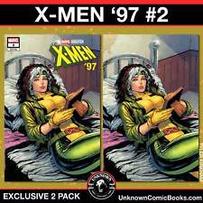 [2 PACK] X-MEN '97 #2 UNKNOWN COMICS TYLER KIRKHAM EXCLUSIVE VAR (04/10/2024) picture