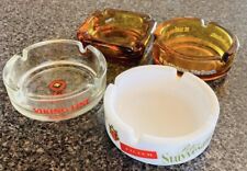 Vintage Ashtrays Lot Of 4, Collectable And Rare. Inc Stuyvesant Opaline France picture