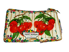 NEW Royal Terry Vintage Fruit Basket Hand Woven  Basket All Cotton California picture