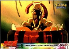 1999 Topps Pokemon the First Movie #3 Consciousness and Congratulations picture