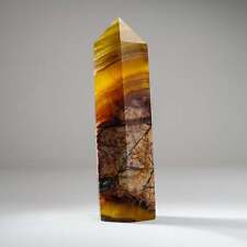 Genuine Polished Yellow Fluorite Point from Argentina (2.2 lbs) picture