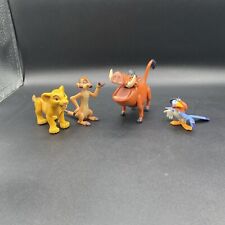 Vintage Disney The Lion King Toy Figure Lot Of 4 picture