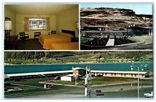 c1950's Dinty's Motor Inn Biggs Junction Oregon OR Multiview Vintage Postcard picture