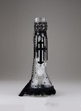 water pipe bong glass.  Handmade with precosia crystals and high quality trim.  picture