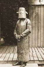 Nurse in Radiology Protective Uniform - 1918 - 5 x 7 inch Photo Reproduction picture