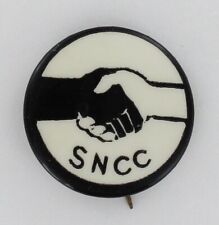 SNCC 3rd Handshake Pin 1964 Freedom Summer Mississippi Black Civil Rights 1455 picture