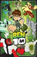BEN 10 POSTER Amazing Action RARE HOT NEW 24X36 picture