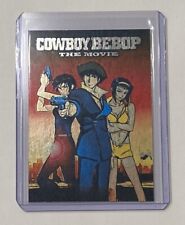 Cowboy Bebop Platinum Plated Artist Signed “Anime Classic” Trading Card 1/1 picture