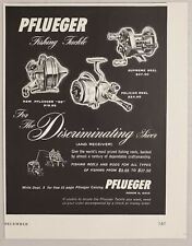 1957 Print Ad Pflueger Fishing Reels 88, Pelican, Supreme Akron,Ohio picture