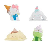 Sanrio Characters Figure Melting Mascot Bandai Gashapon Toys set of 4 picture