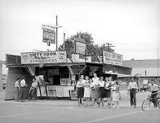 1942 Nifty Nook Hamburger Stand Phoenix AZ Arizona Old Photo 8.5