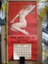 *SCARCE* 1975 Marilyn Monroe Golden Dreams Calendar (About 33.25 x 16)  LARGE  picture