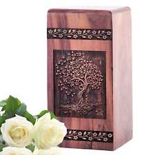 Tree Of Life Medium Wooden Urns for Unique Burial picture